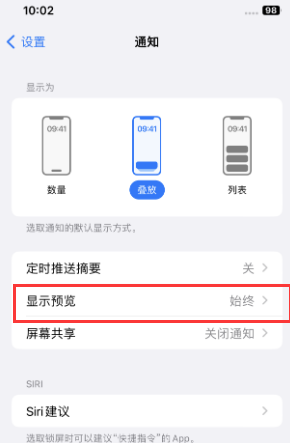 袁州苹果售后维修中心分享iPhone手机收不到通知怎么办 