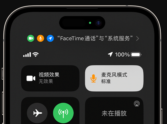 袁州苹果授权维修网点分享iPhone在通话时让你的声音更清晰 