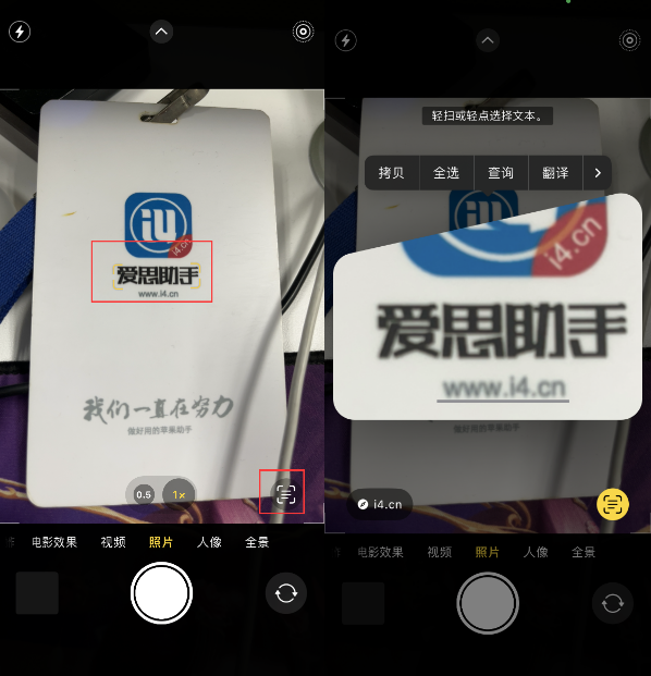 袁州苹果手机维修分享升级iOS 16后如何通过相机翻译文本 