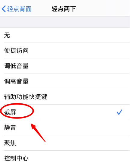 袁州苹果手机维修分享iPhone12如何启用双击截屏 