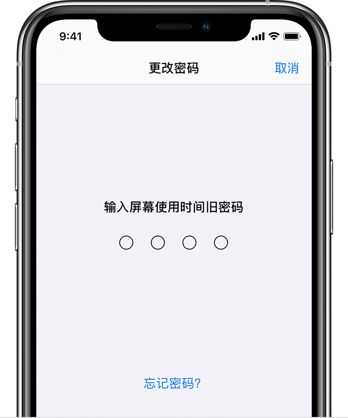 袁州苹果手机维修分享iOS 14 忘记屏幕使用时间密码怎么办 